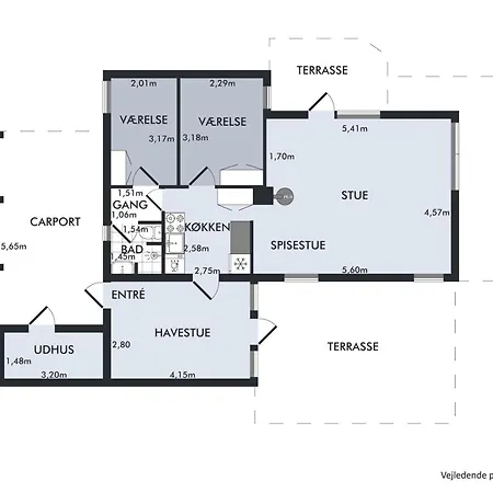 Hyggeligt Aeldre Hus Taet Pa Casa de Férias